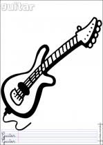 coloriage-guitare-1